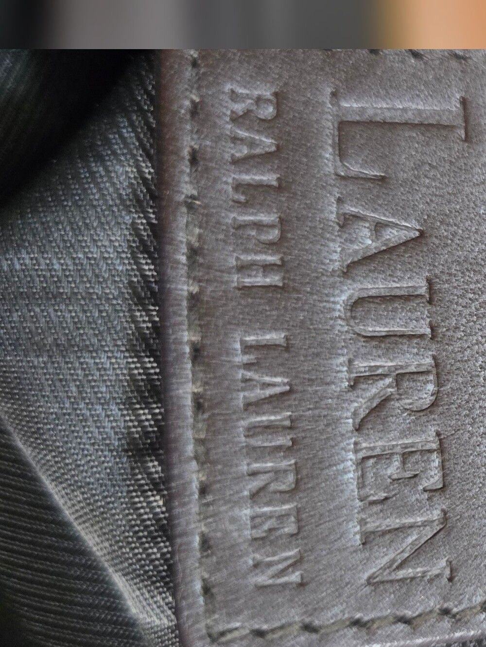 Vintage Ralph Lauren Y2K Genuine Suede Shoulder Bag - Picture 10 of 13